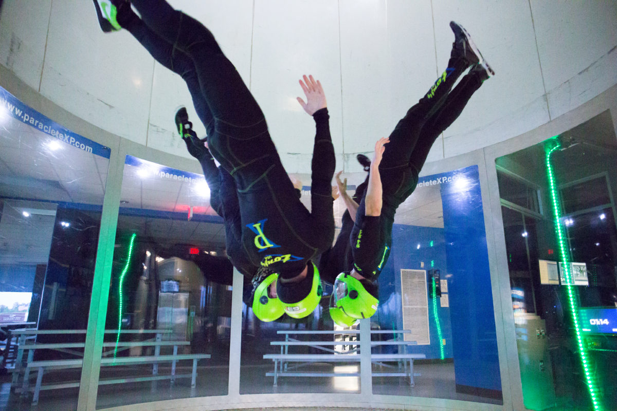 Indoor Skydiving Fayetteville NC Come Fly With Us Paraclete XP
