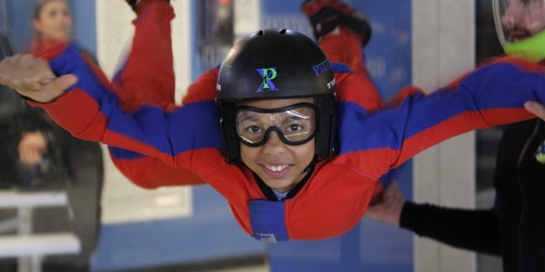 Indoor skydiving is the ultimate in birthday party ideas.