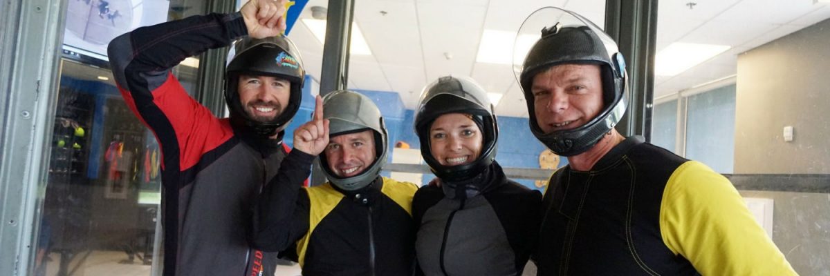 skydiving team trains at Paraclete XP
