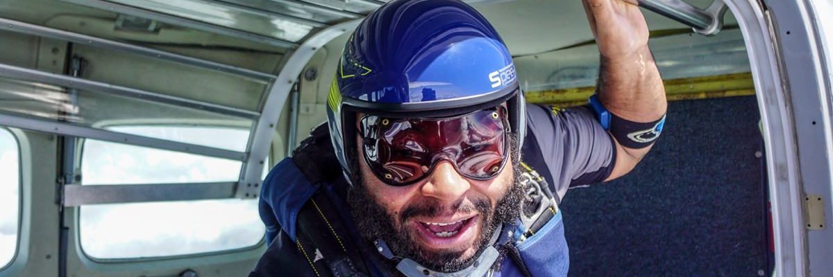 Paraclete XP Indoor Skydiving Instructor, Manny Jacobs