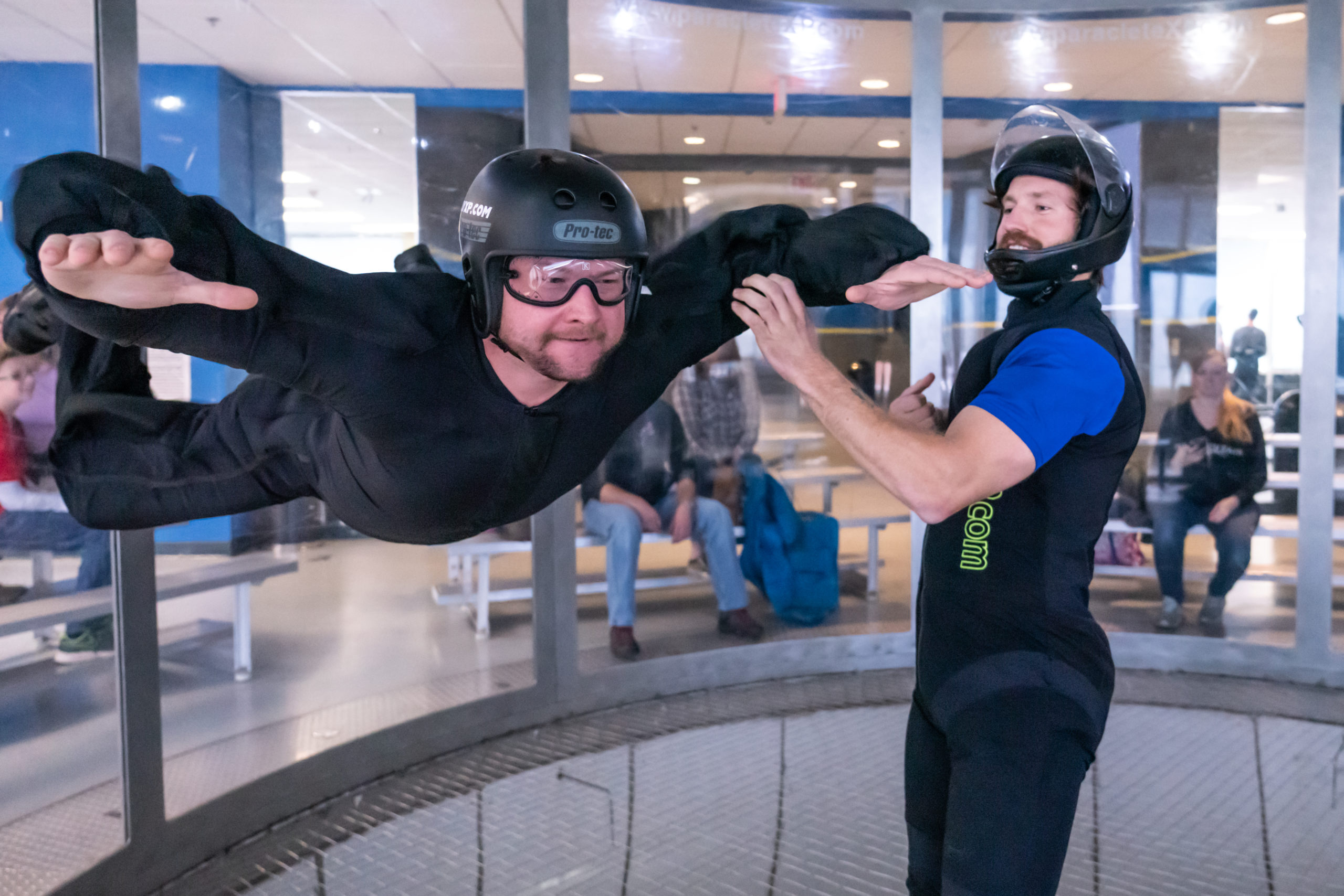 indoor skydiving weightless